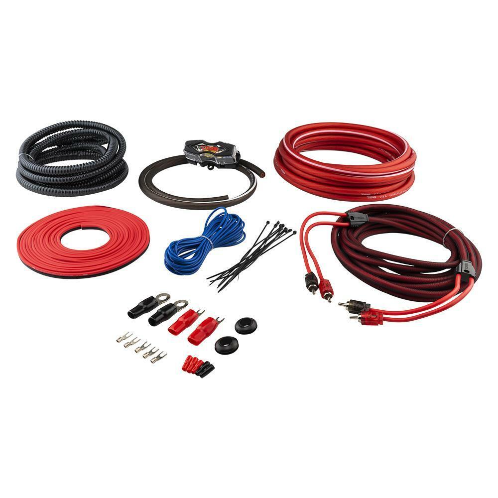 DS18 OFC 100% Copper Advance 8-GA Installation Kit OFCKIT8 — Big Jeff ...