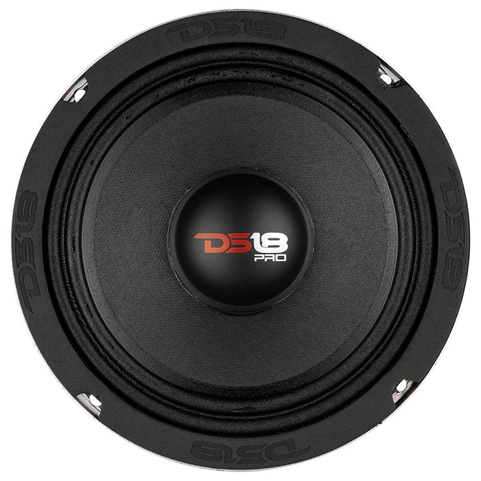 DS18 Car Audio 6.5" Midrange Loudspeaker Sealed Back 450 Watts 8 Ohm PRO-X6MSE