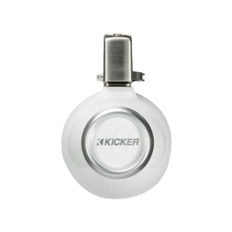 Kicker Pair of White 6.5" 195 W Marine Coaxial Tower System Speakers 45KMTC65W