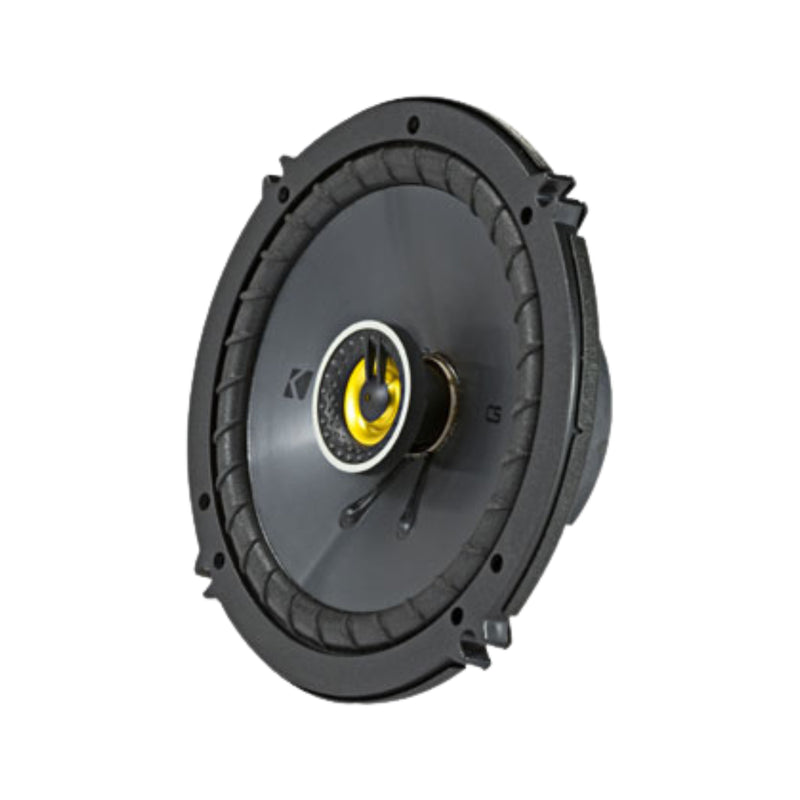 Kicker 6.5" Coaxial 2 Way Speakers 300W Peak 4 Ohm Car Audio Black Pair 46CSC654