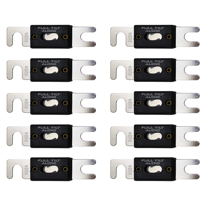 Full Tilt Audio 500 Amp ANL Silver Plated Fuse Car Boat Truck Bike F500