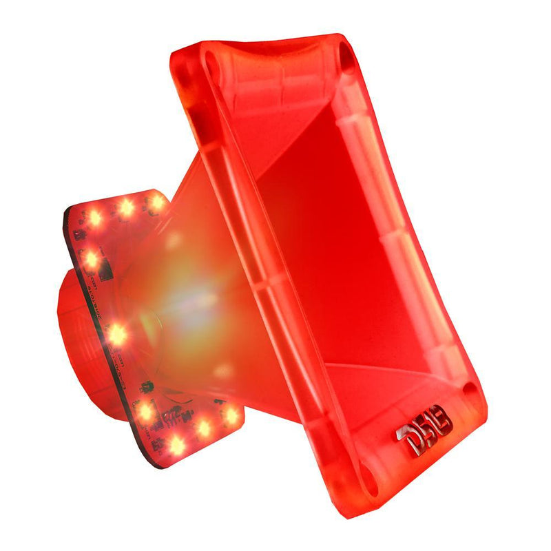 DS18 PRO 1" 240 Watt 8 Ohm Twist On Compression Driver w/ RGB LED Horn