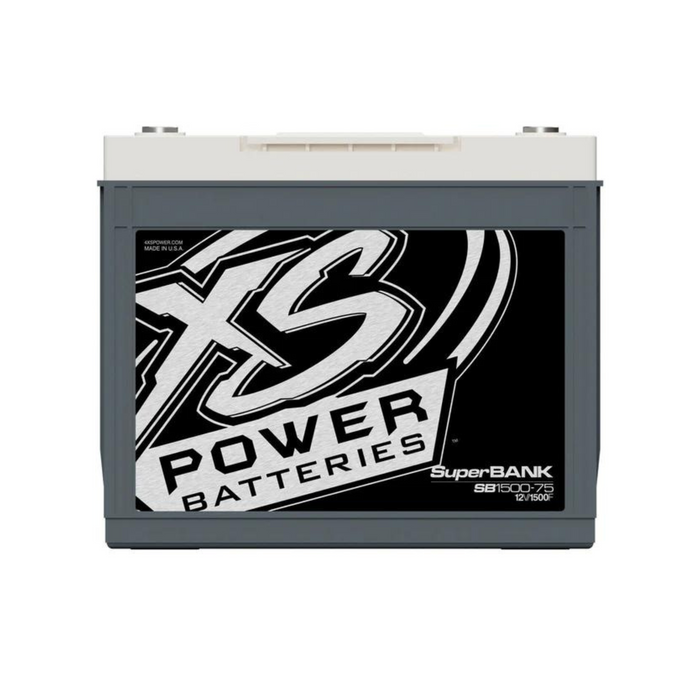 XS Power Super Capacitor Bank 12V 12,000 Watts 30,000 Max Amps SB1500-75