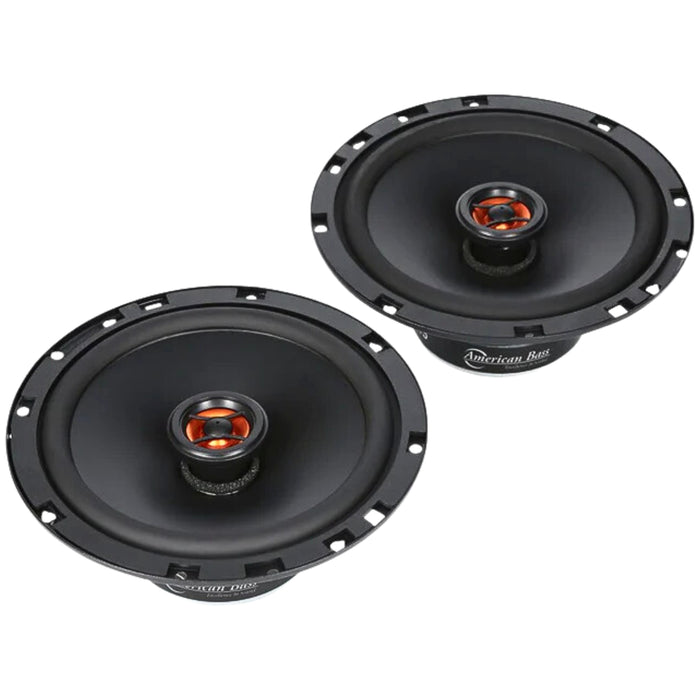 American Bass 6x5"Pair of Studio Series 160W Max Coaxial Speakers STUDIO6.5