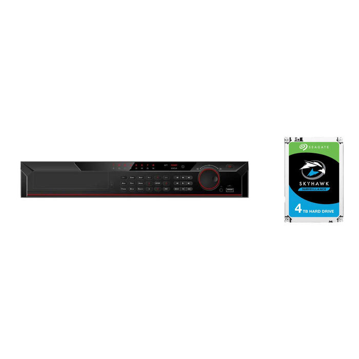ENS Security 32 CH Penta-brid 4K-N/5MP 1.5U Digital Video Recorder + 4TB HDD