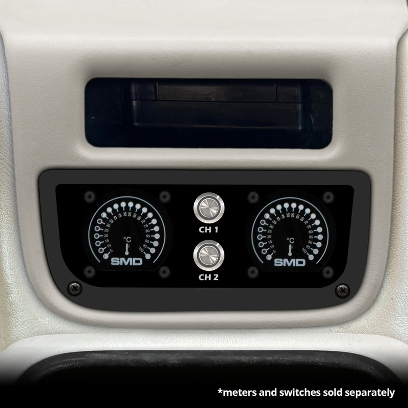 Sparked Innovations SMD Switch Panel Dual Meter for 99-02 GM Suburban