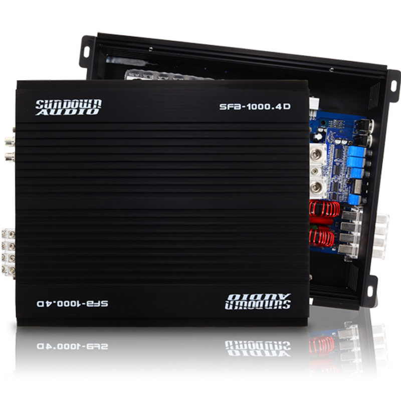 Sundown Audio 1000W 1-Ohm 4-Channel Class D Full Range Amplifier