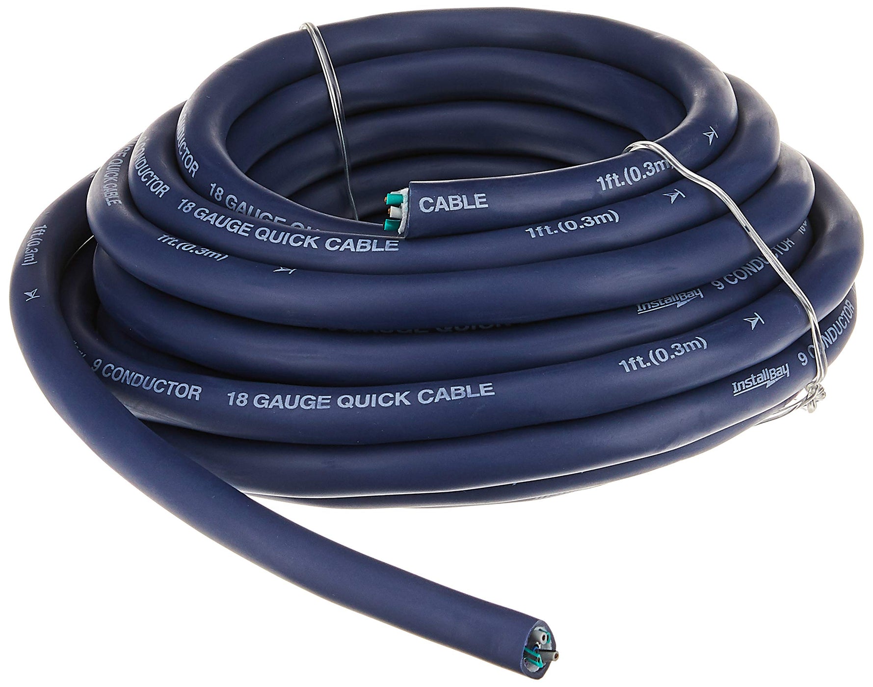 Install Bay 20 FT Nine Conductor 9 Wire Twisted Multi-Use Speed Wire M ...
