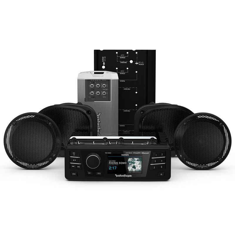 Rockford Fosgate HD9813RGU-STAGE2 Harley Davidson Road Glide Full Audio Kit