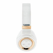 DS18 Over Ear Wireless Noise Canceling Bluetooth Headphones White Microphone - Big Jeff Online Inc