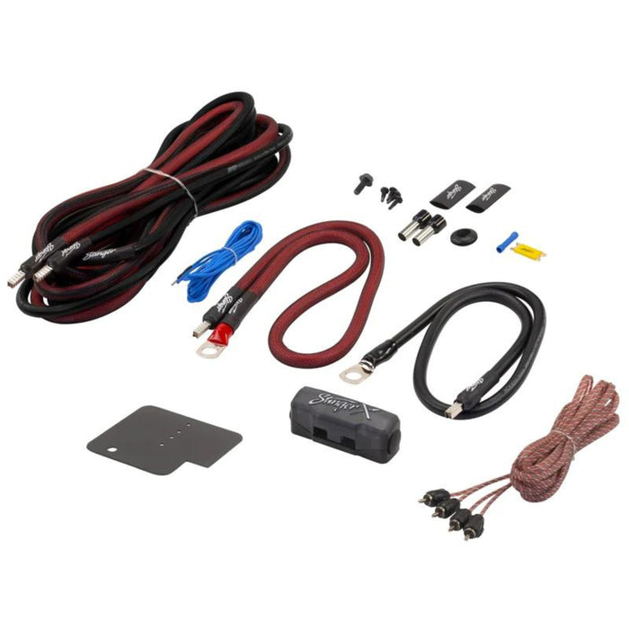 Stinger 4 Gauge OFC Amplifier wiring kit 2007-2021 Jeep Wrangler Unlimited
