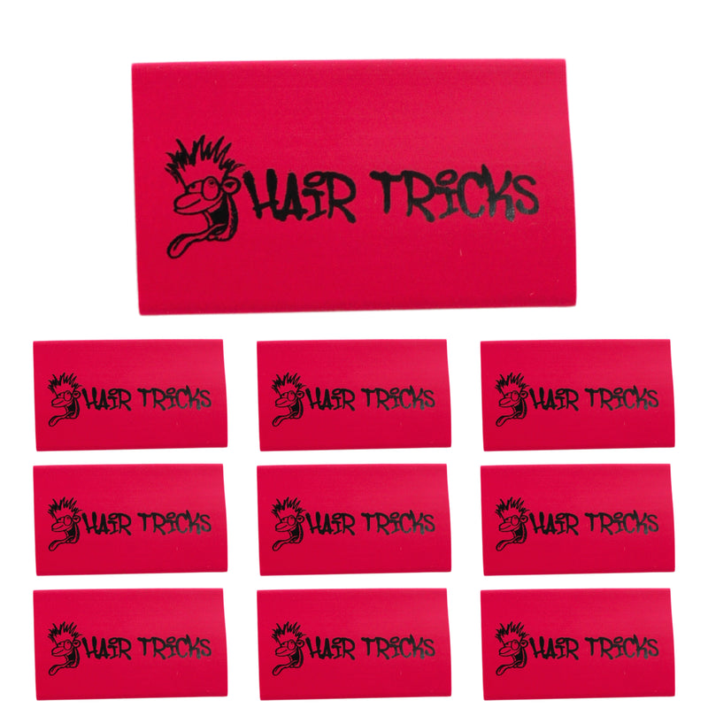 Official Big Jeff Audio HAIR TRICKS Heat Shrink 0 Gauge 10 Pack Red