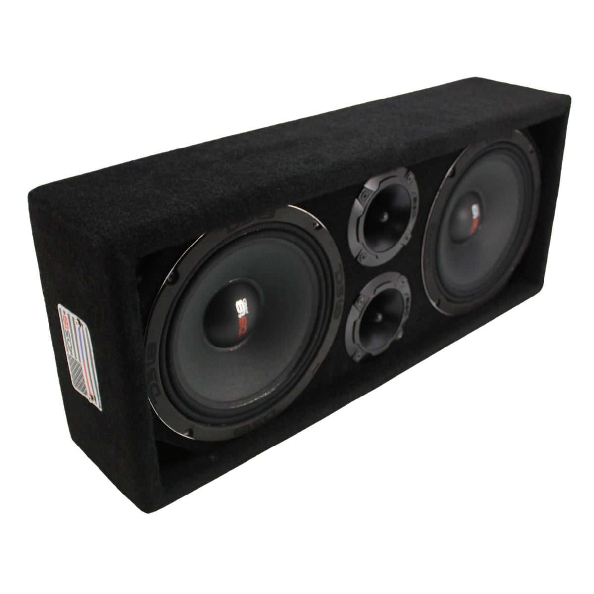 DS18 Pro Audio Fullrange Box w/ Dual 8