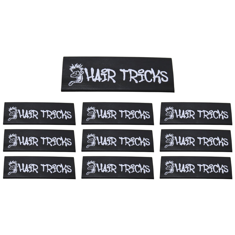 Official Big Jeff Audio HAIR TRICKS Heat Shrink 4 Gauge 10 Pack Black