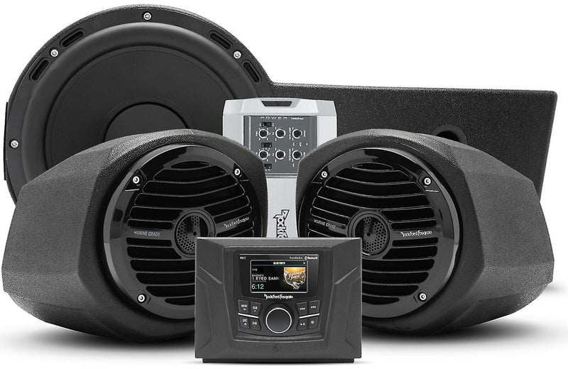 Rockford Fosgate GNRL-STAGE3 6.5" Polaris General Front Lower Speaker Kit