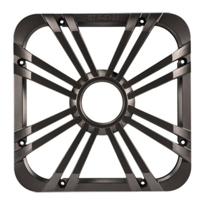 Kicker Square Charcoal LED Subwoofer Grille for Solo-Baric L7S/R/T 12" 11L712GLC
