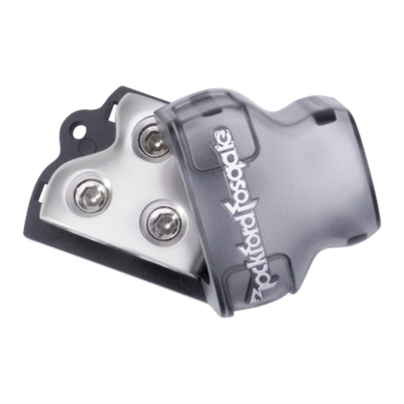 Rockford Fosgate 1/0 AWG 2 Output Power Distribution Block Platinum Plated RFD1