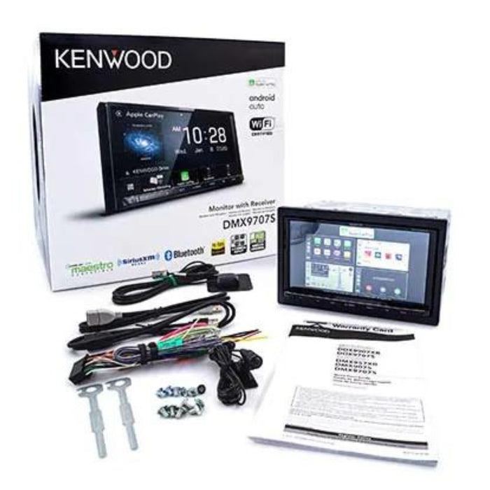 Kenwood 6.95" Navigation & Media Receiver CarPlay & Andorid Auto DMX9707S