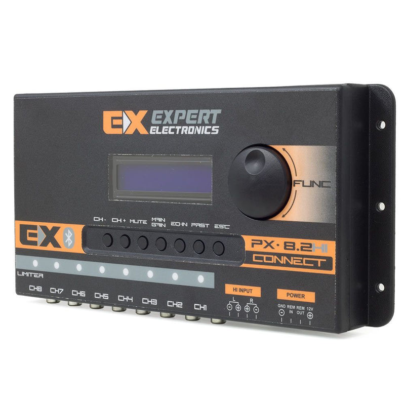 Expert Electronics 8CH Bluetooth Equalizer 15 Band Sound Processor PX8.2 Connect