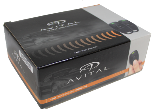 Avital 1 Button Remote Start System with Unlocking 2 Remotes 4115L