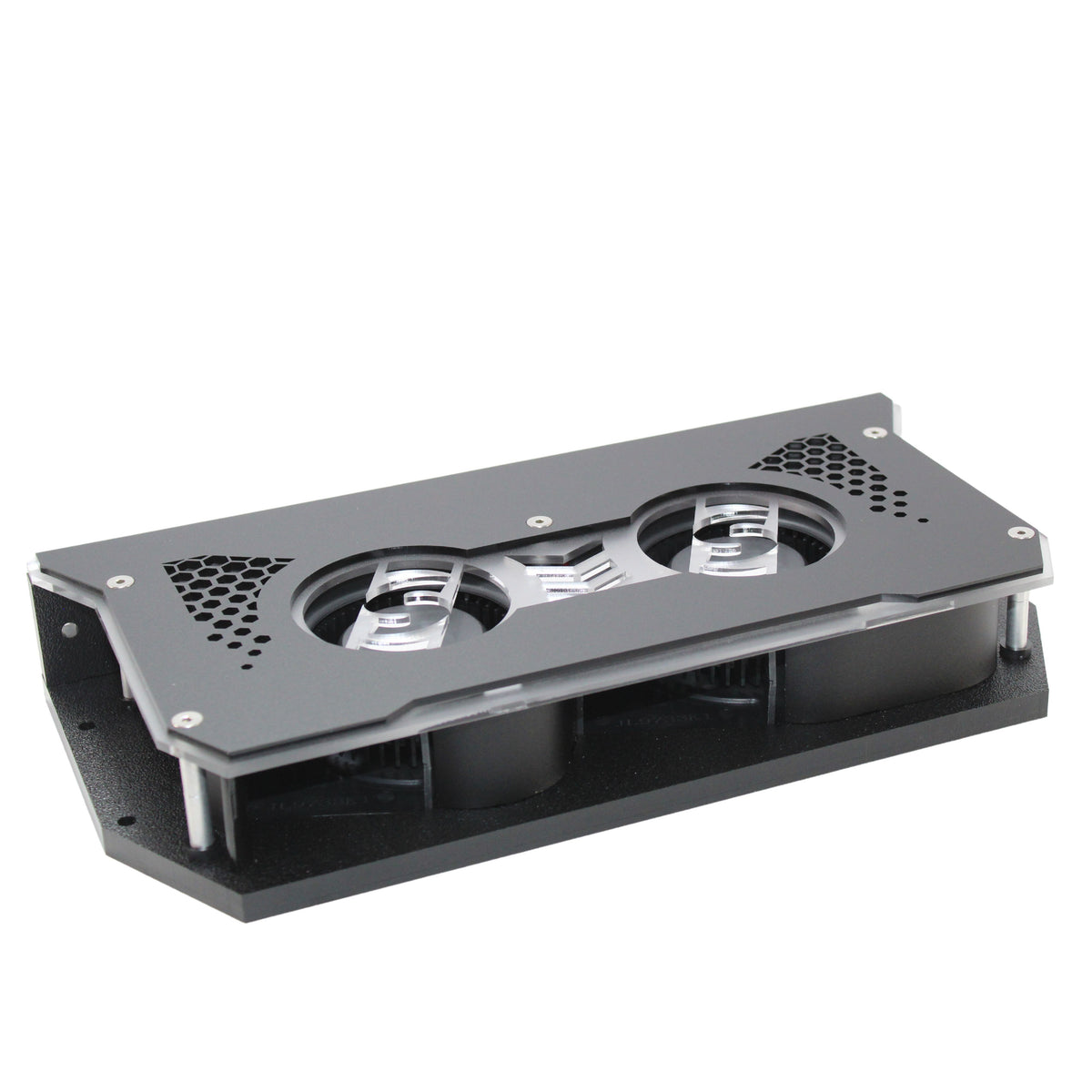 Sparked Innovations Fannie 12V Twin Motor Car Amplifier Cooling Fan w