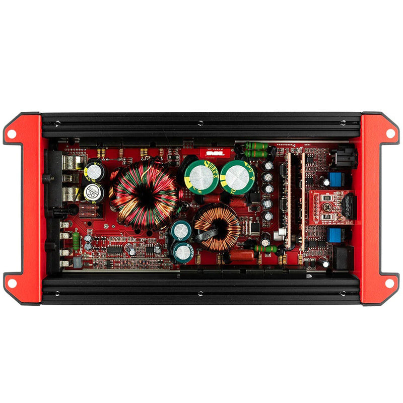 DS18 Monoblock Subwoofer Amplifier 1800W Class D & Bass Knob w/ Clip Indicator