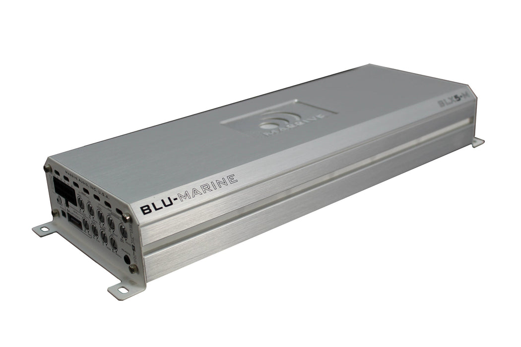 2100W 5 Ch Micro Marine Digital Amplifier w/ BT Waterproof Massive BLX5