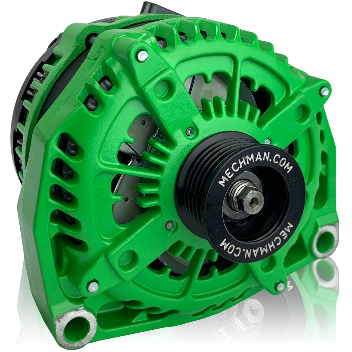 Mechman ESeries 400 Amp Green Alternator For 96 04 GM Truck 8206400