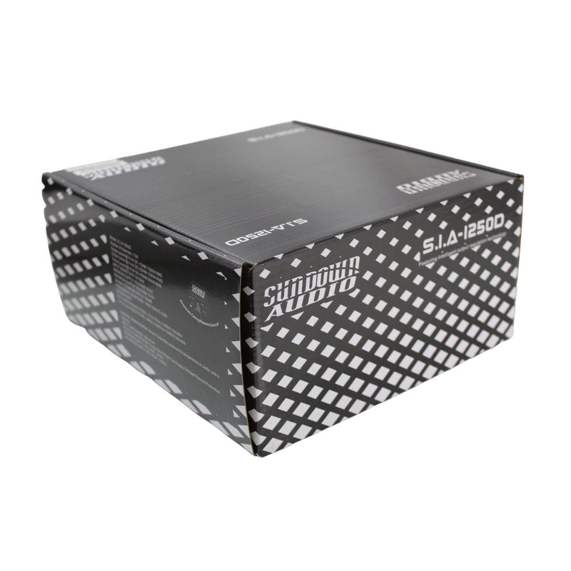 Sundown Audio 1250W RMS Monoblock Class D Amplifier SIA-1250D