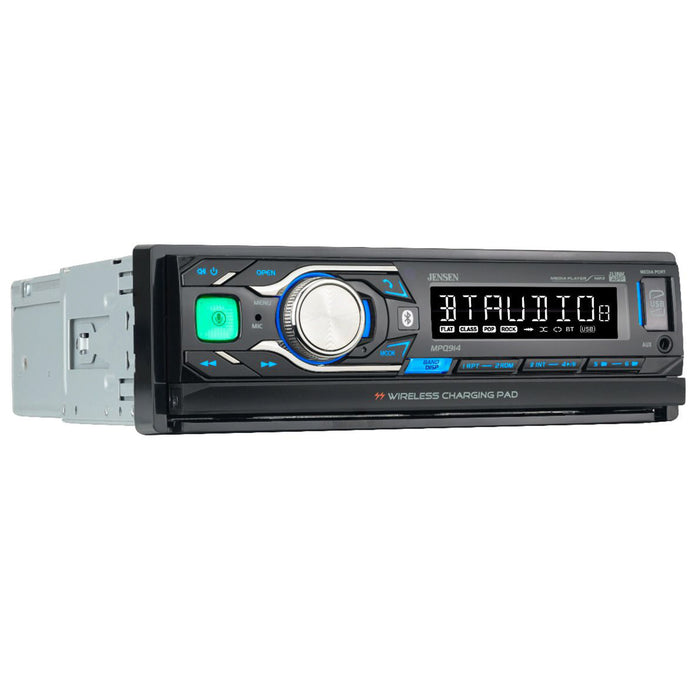 Jensen MPQ914 Single Din Bluetooth AM/FM USB/AUX Digital Car Stereo