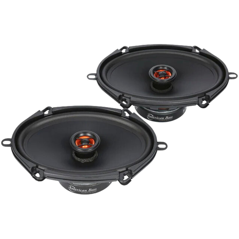 American Bass 5x7"Pair of Studio Series 120W Max Coaxial Speakers STUDIO5.7