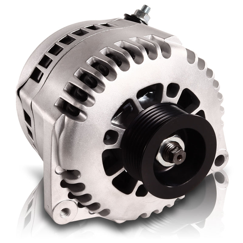 Mechman S-Series 170 Amp Natural Finish Alternator For 88 - 95 GM Truck 8165170