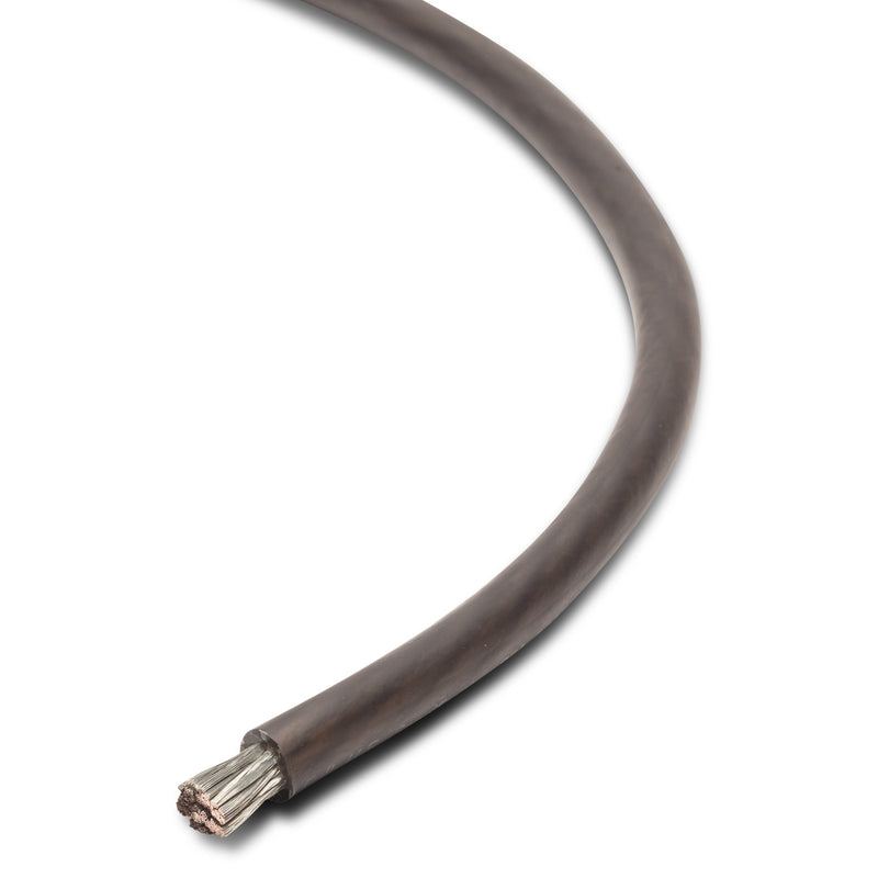 Rockford Fosgate 4 AWG 100% OFC Power/Ground Wire Black Lot Cut By The Foot