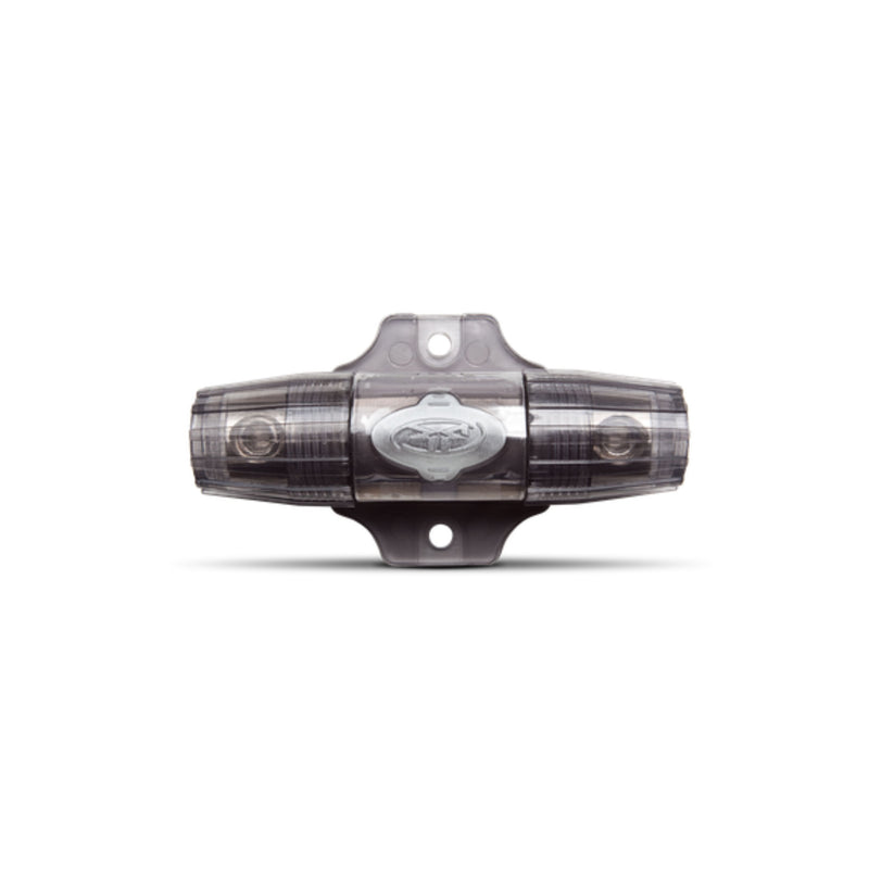 Rockford Fosgate Inline MAXI Fuse Holder for 4AWG or 8AWG Platinum Finish RFFMXI