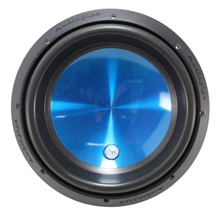 Audiopipe Eye Candy Blue 12 Inch 800 Watts Dual 4 Ohms Subwoofer TXX-APD-12BL