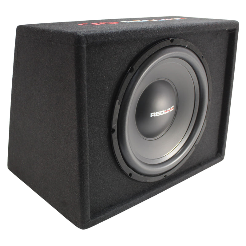 DD Audio 12 Inch 600 Watt Redline Series Loaded Subwoofer Enclosure