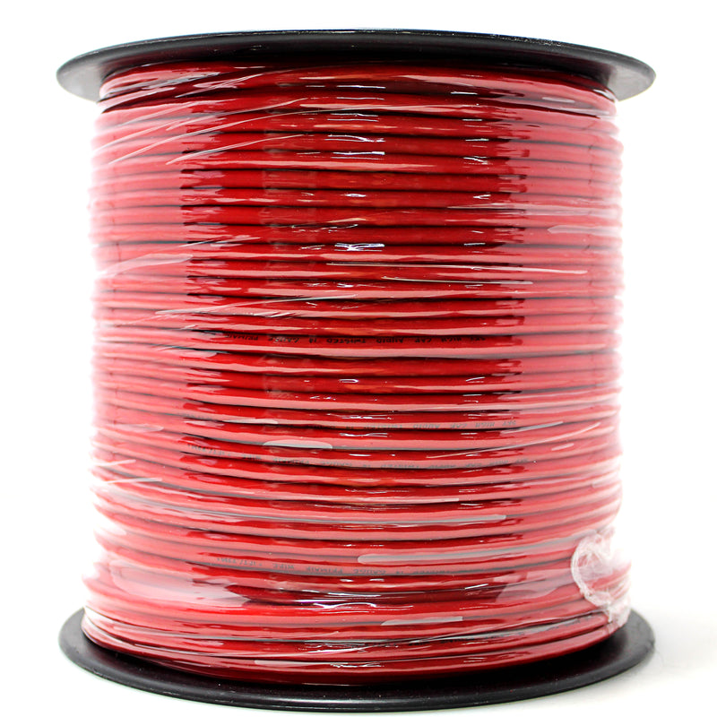 Sky High Car Audio 14 GA CCA Primary/Remote Wire Red Lot Cut By The Foot