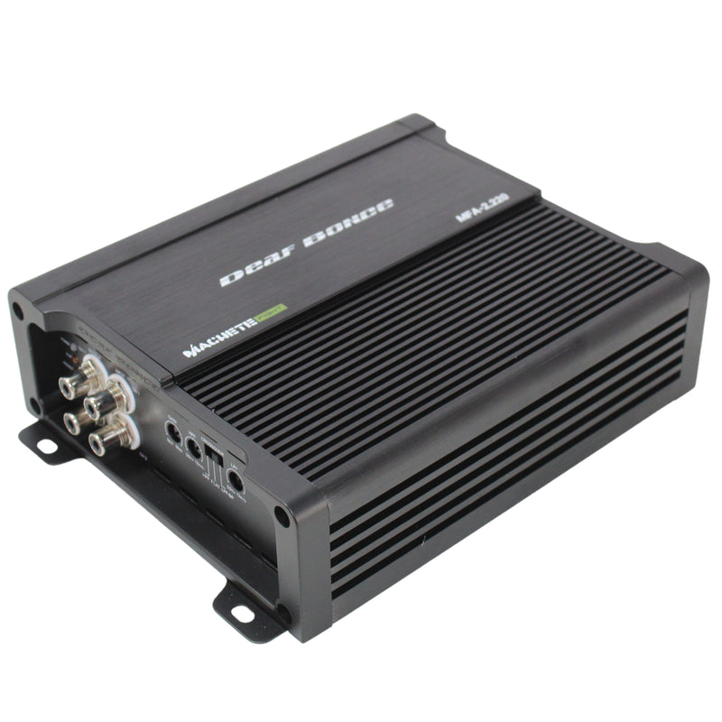 Deaf Bonce 220 Watt 2 Channel Class D Machete Fight Amplifier MFA-2.220