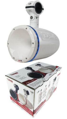HYDRO 1.75" Driver Wakeboard Pod Tower Speaker 900W White RGB LED Light - Big Jeff Online Inc