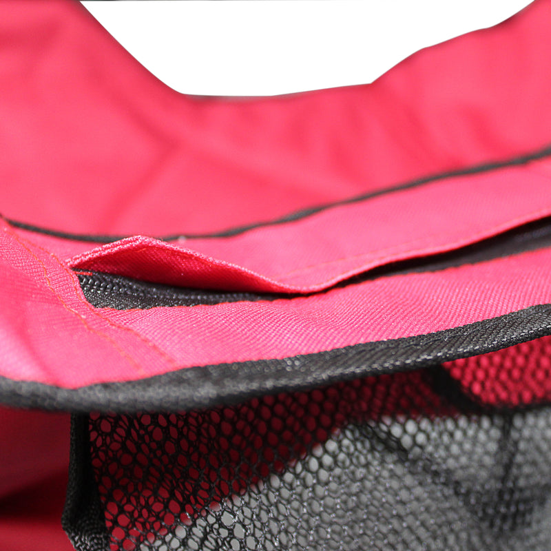 Official Big Jeff Audio Quick Big Foldable Chair with Cupholder Carrying Bag Red