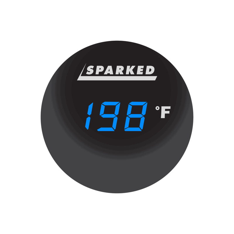 Sparked Innovations Thermometer 12V Ambient Temperature Sensor -34F  200F