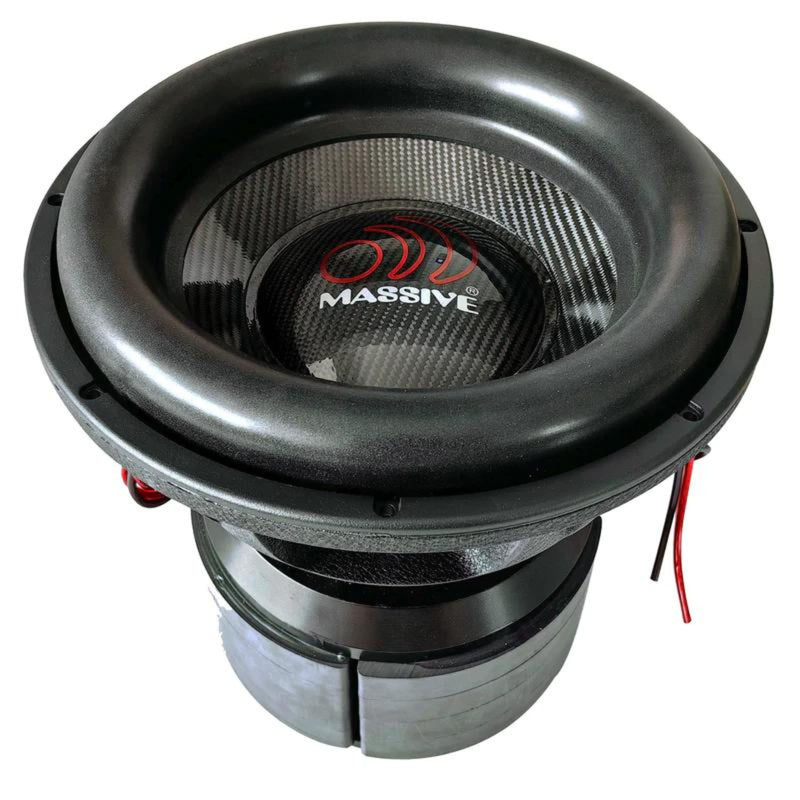 Massive Audio BOA Series 15" 8000W RMS Dual 1-Ohm Car Audio Subwoofer BOA151R