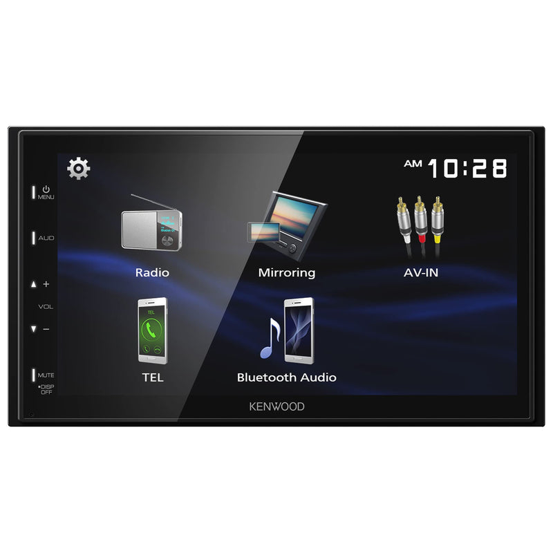 Kenwood 6.8 Inch LCD Touchscreen Digital Media Car Stereo Double Din DMX129BT