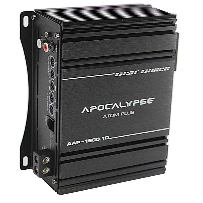 Deaf Bonce Monoblock Amplifier Class D 1600W /w Bass Knob & Clip LED AAP-1600.1D