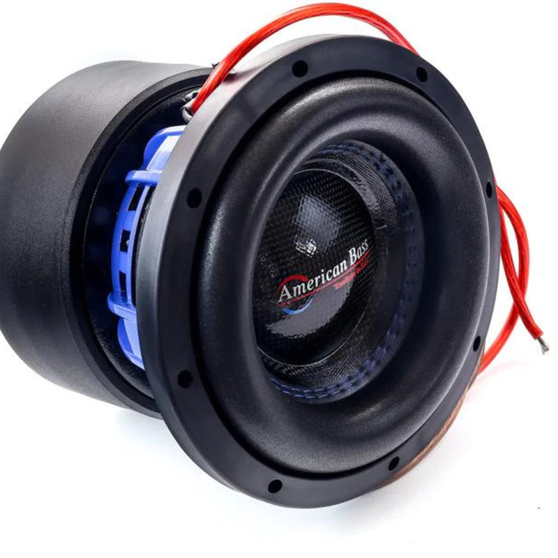 American Bass 8"  HD Series 800W Max Dual 4 Ohm Subwoofer HD-8-D4-V2