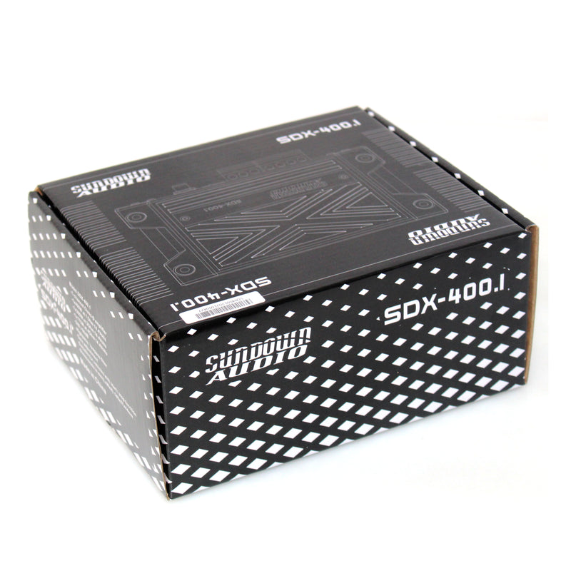 Sundown Audio Marine & Powersports Monoblock Amp 400W Class D SDX w/ Bass Knob