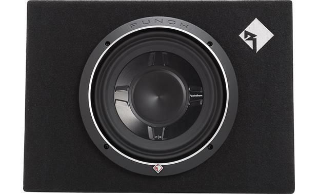 Rockford Fosgate 10 Inch 600W 1 Ohm Shallow Loaded Sealed Enclosure P3S-1X10