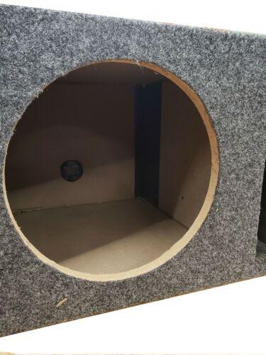 Dual 12" Speaker Box Slot Ported Chamber 5/8 True MDF Sub woofer Enclosure