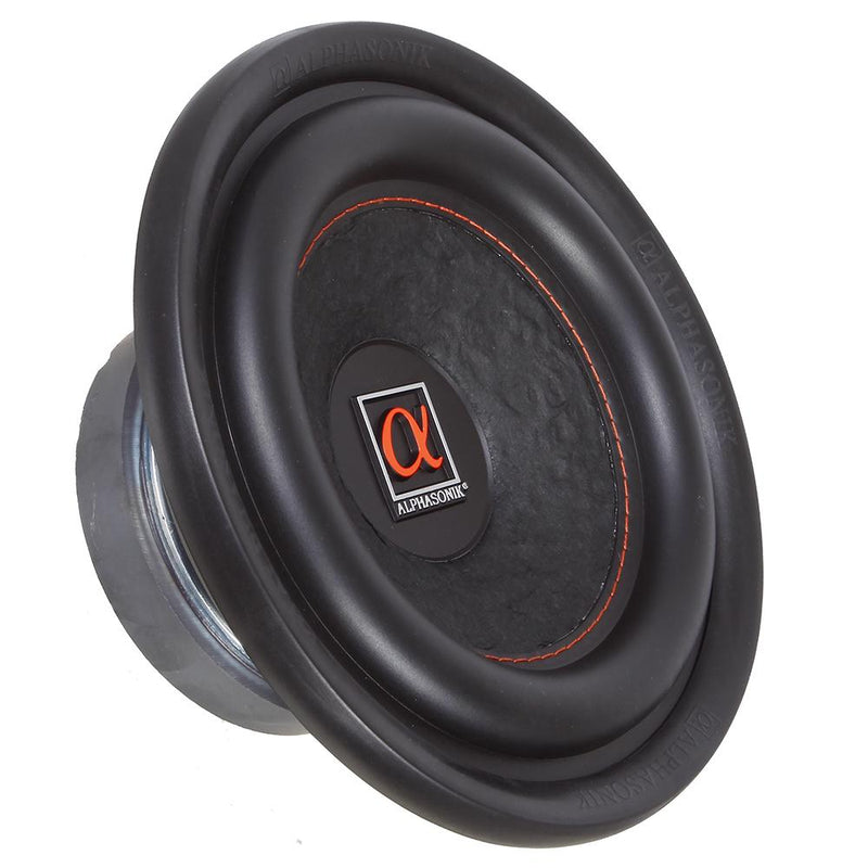 Alphasonik 8” Subwoofer 600 Watts Max 4 Ohm Hyper 200 Series HSW208