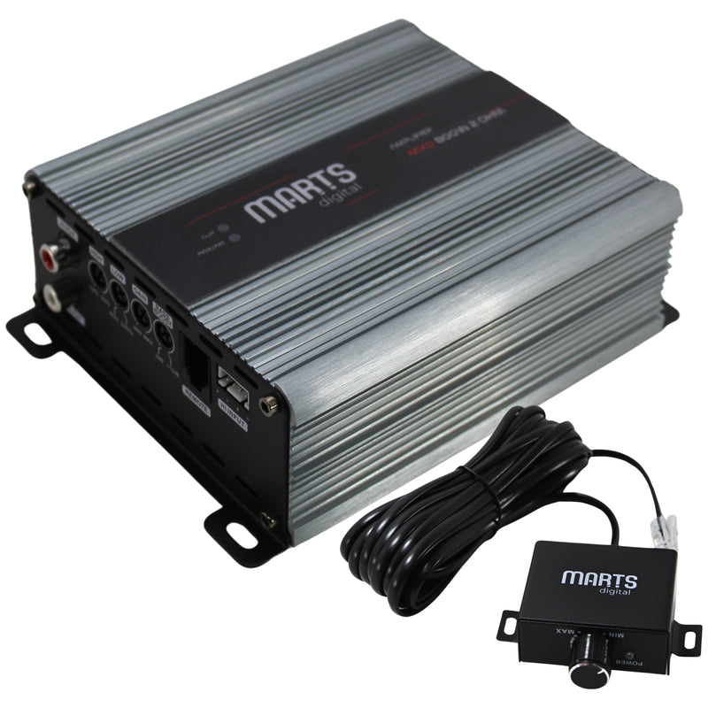 Marts Digital MXD Series Monoblock Full Range 800W 2 Ohm Amplifier MXD-800-2-V2